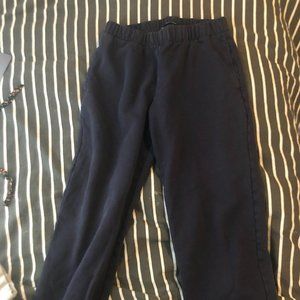 navy blue Brandy Melville sweatpants